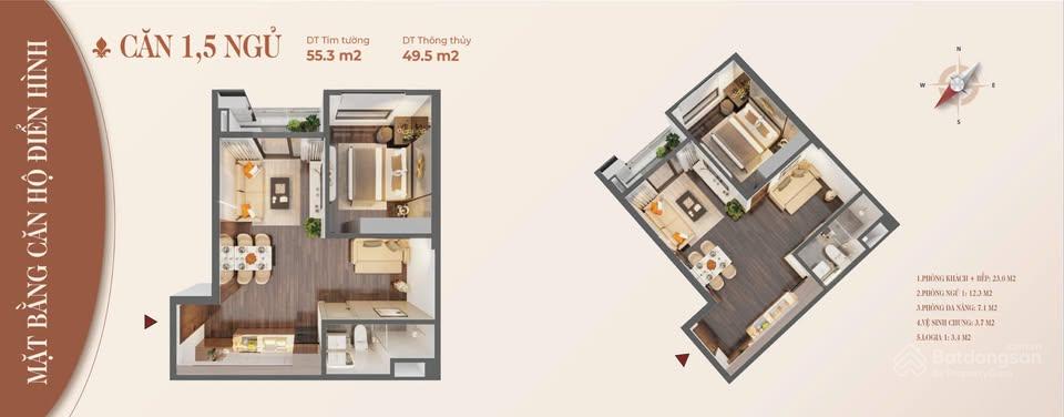 Phối cảnh khu vực Gym và Yoga