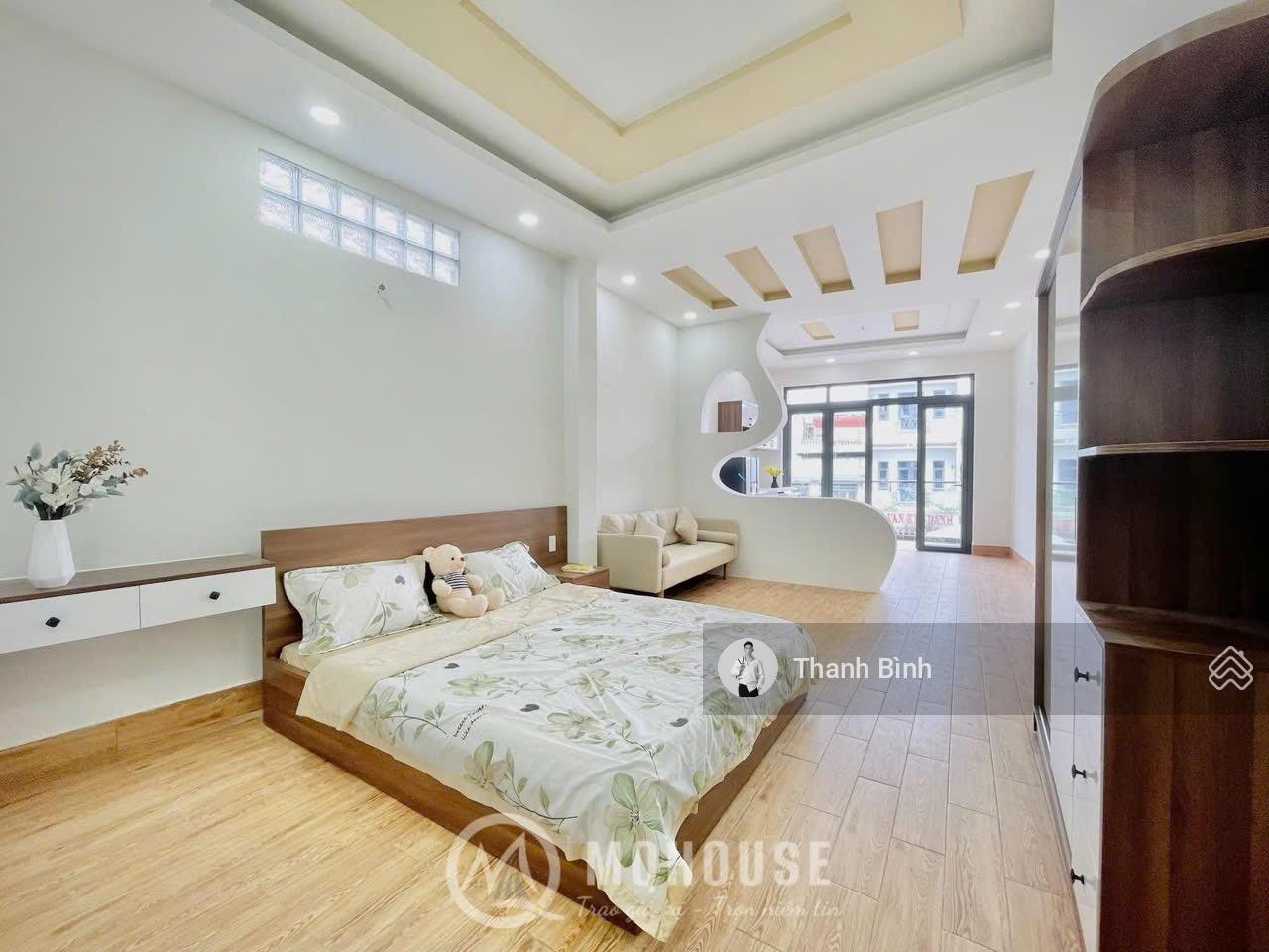 Không gian Căn hộ 1 phòng ngủ 50m2 gần công viên Hoàng Văn Thụ, giáp Q. 10, tiện đi sân bay