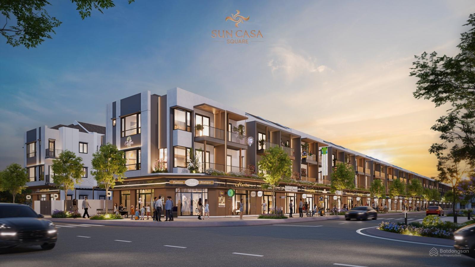 Bản đồ vị trí dự án Sun Casa Square