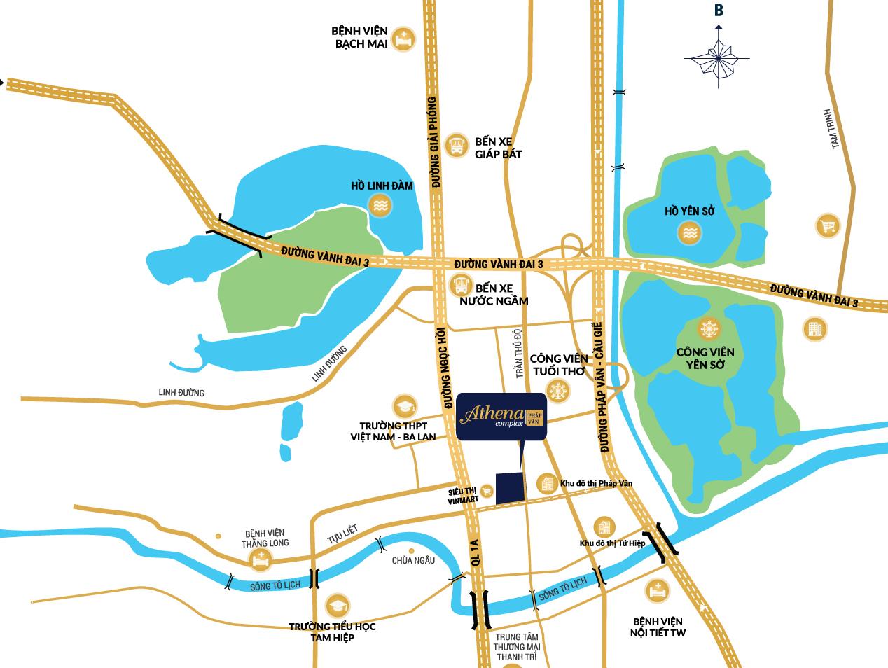 Athena Complex Pháp Vân