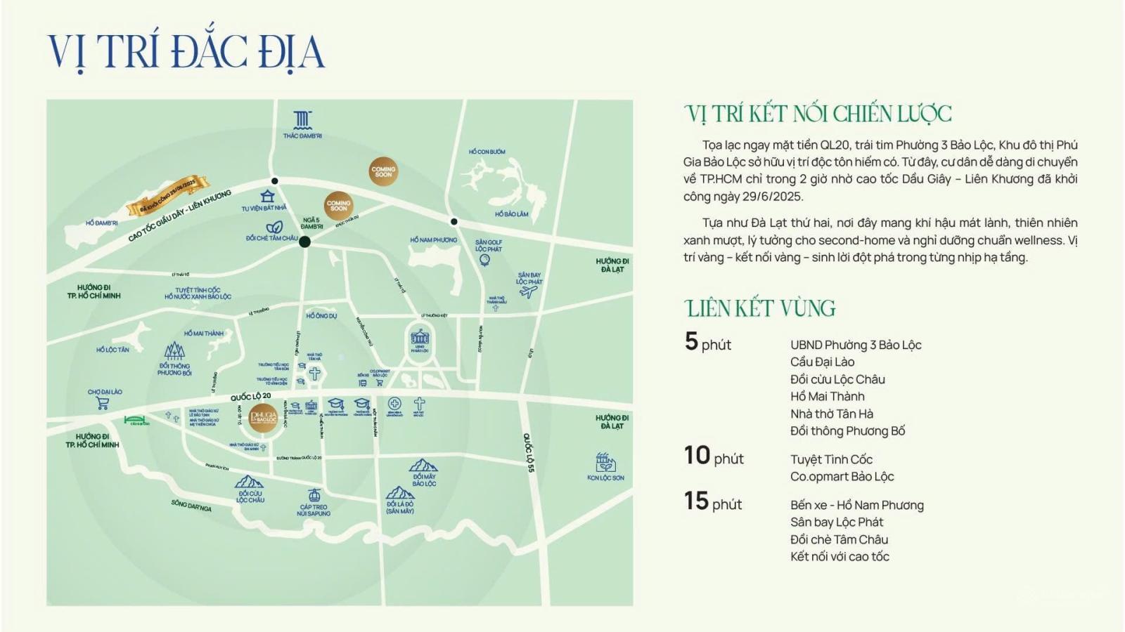 Vị trí đắc địa của dự án