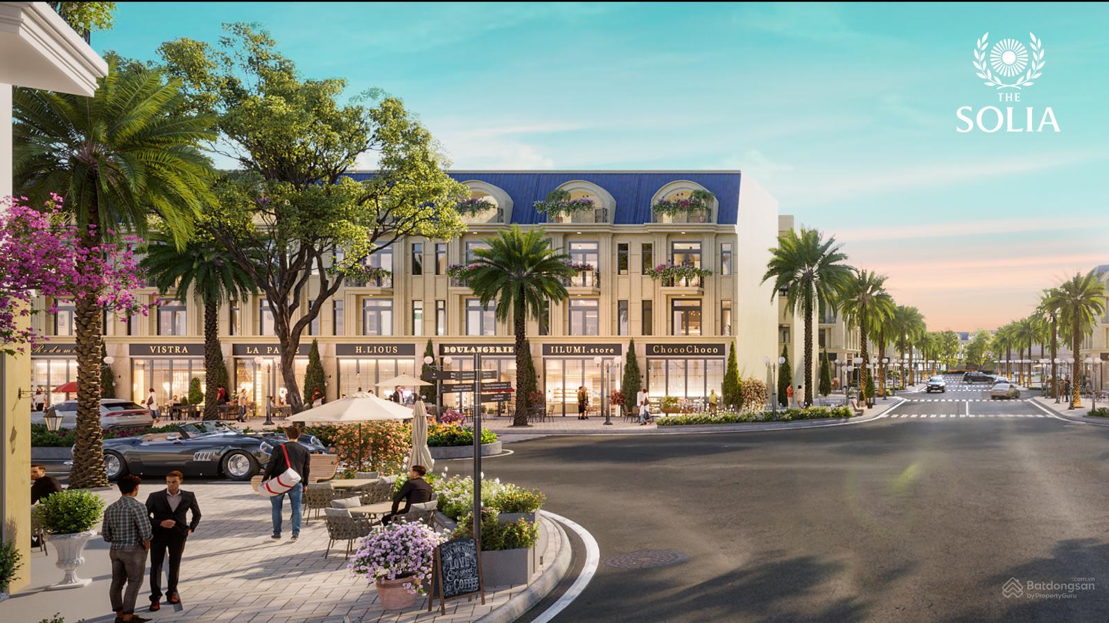 Cổng chào dự án Solia Gateway