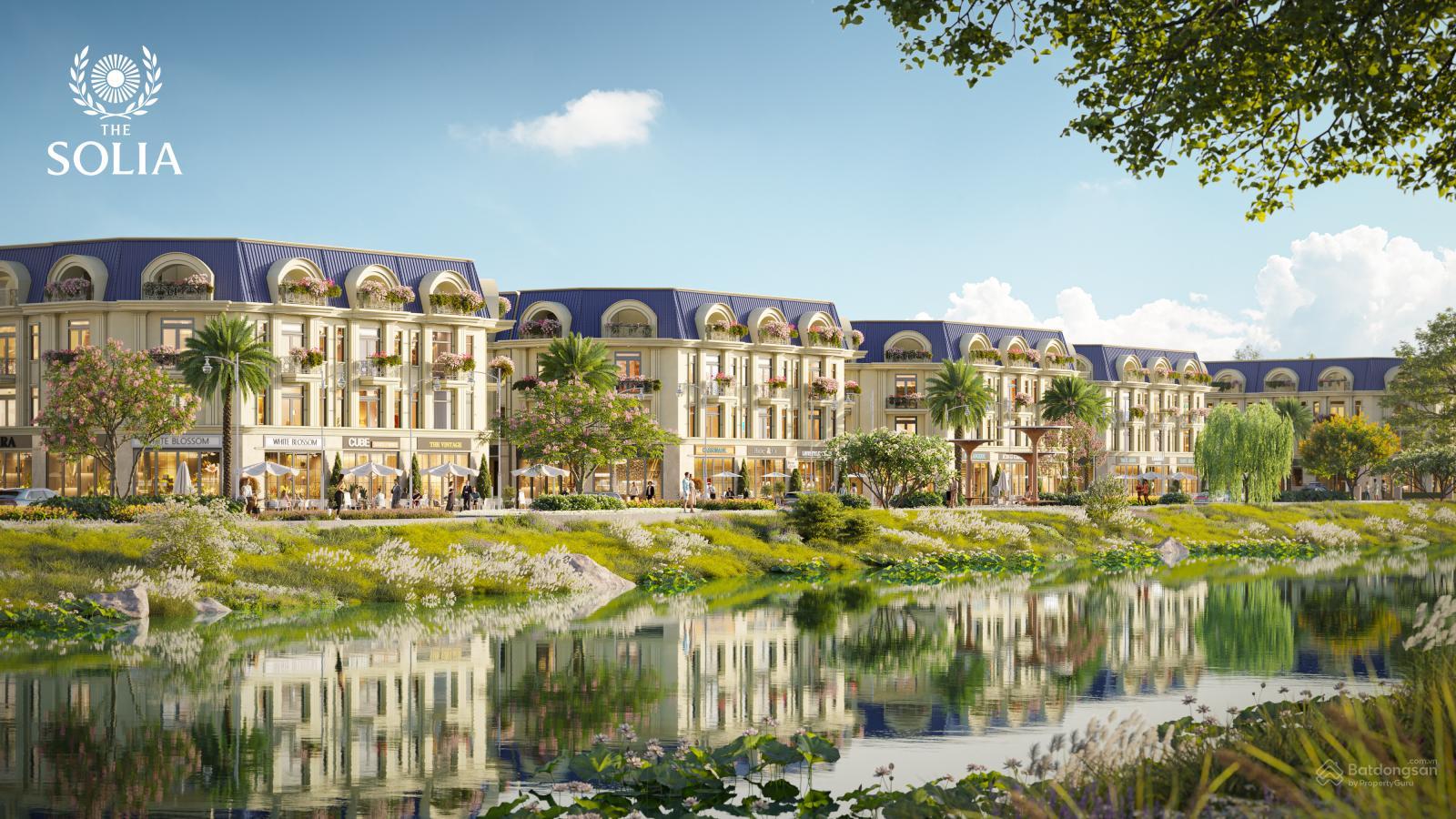 Không gian xanh và tiện ích công cộng tại The Solia