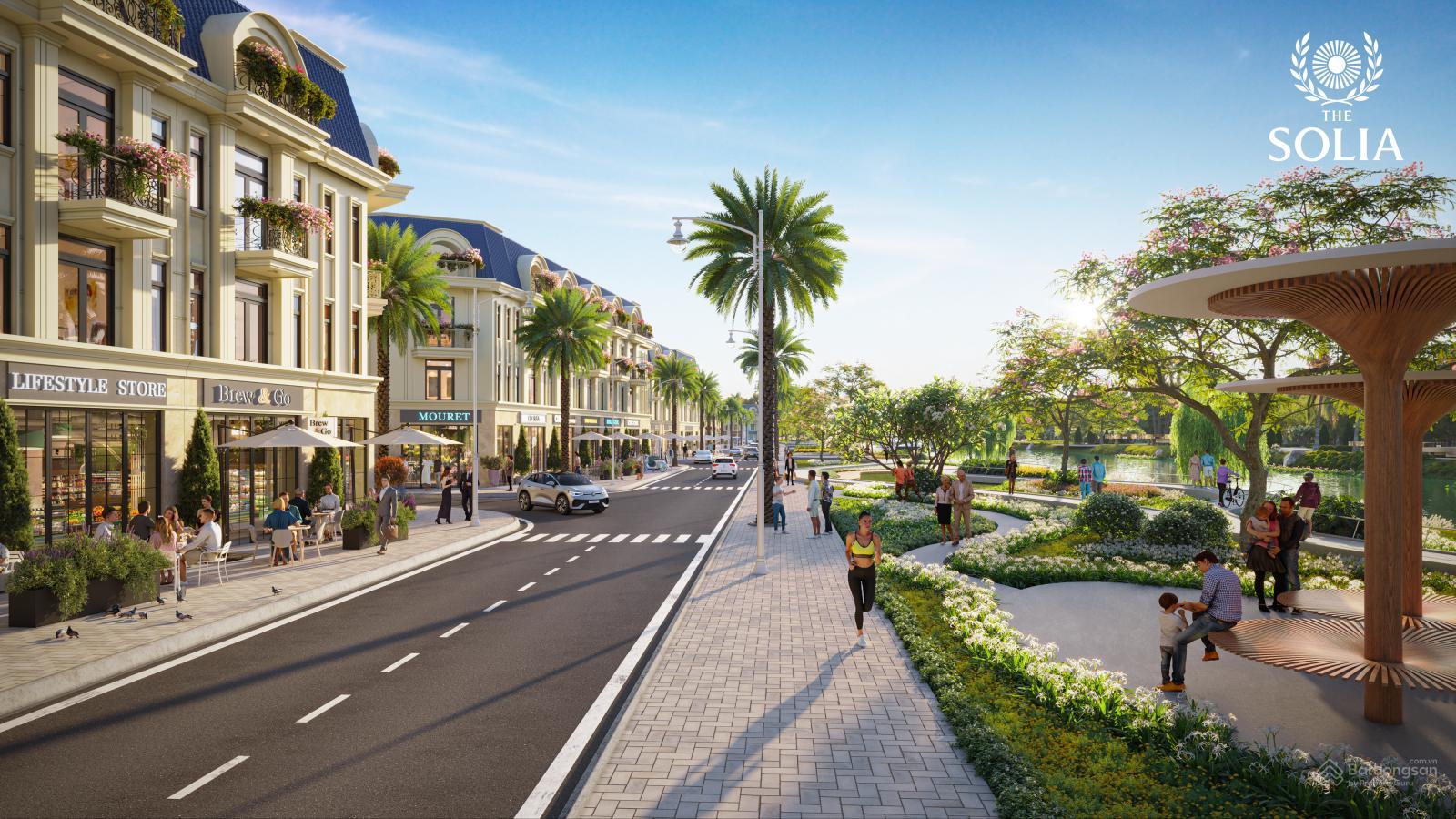 Phối cảnh trung tâm thương mại