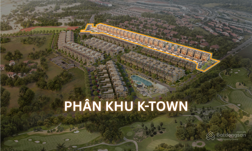 Một góc kiến trúc phân khu The Sens