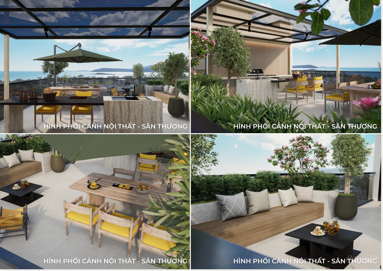 Khu vực BBQ ngoài trời