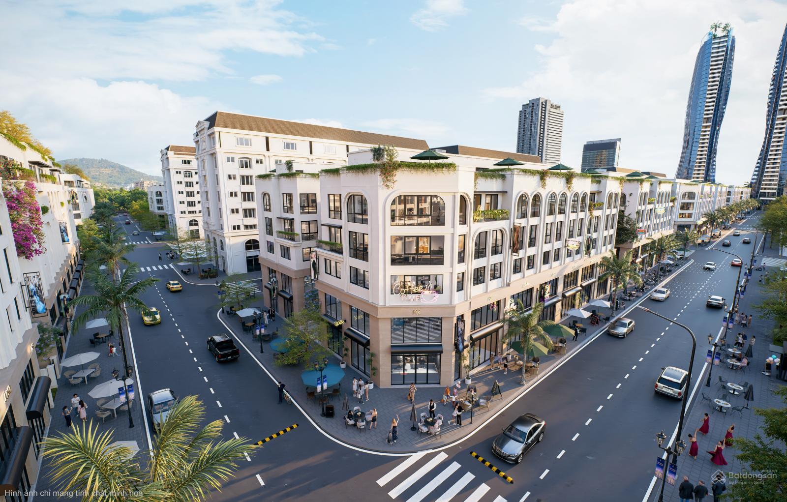 Phối cảnh mặt bằng tầng trệt