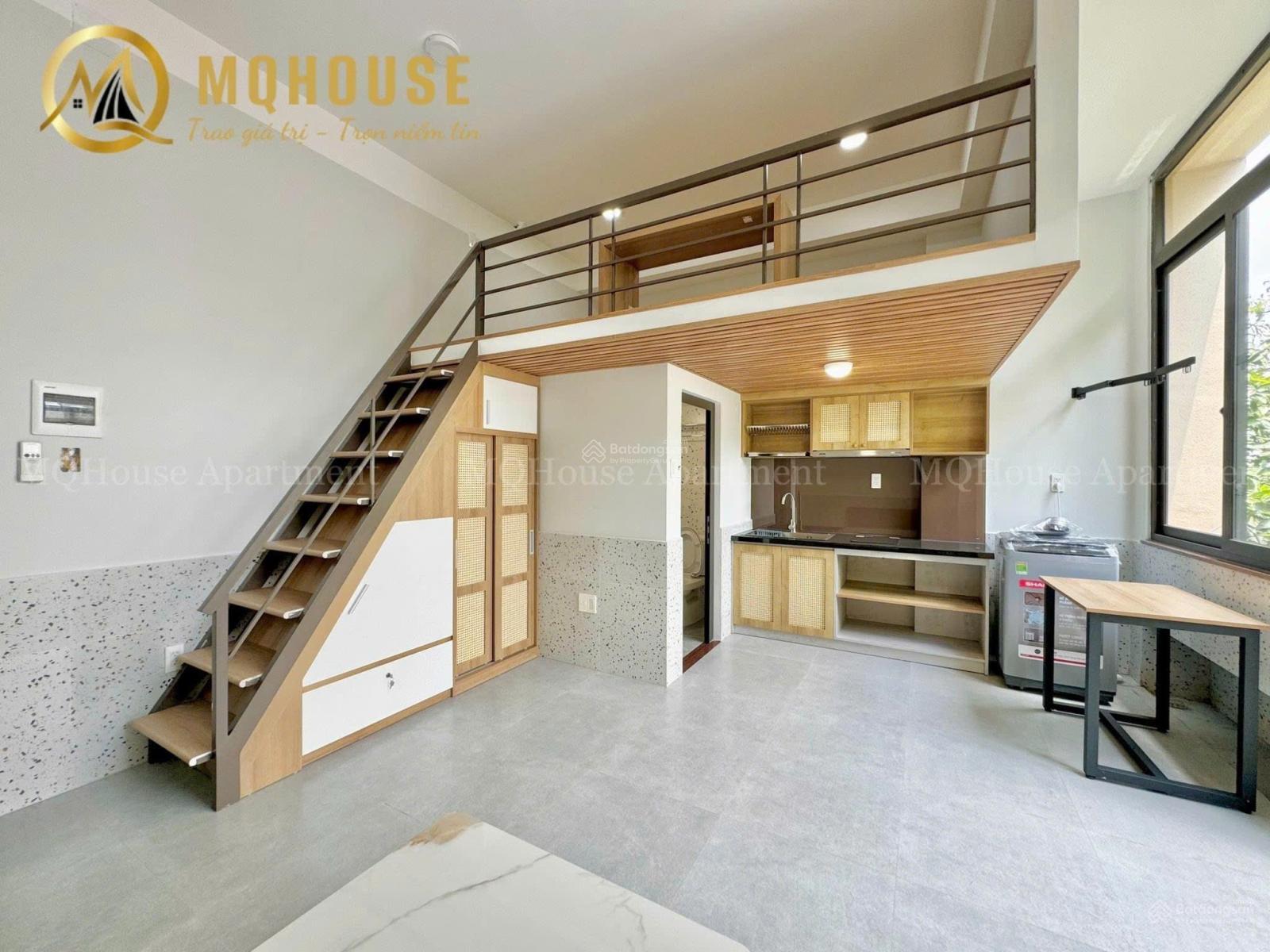 Không gian Cho thuê phòng có gác rộng 30m2 ngay Nguyễn Gia Trí gần Hutech, Ngoại Thương, GTVT