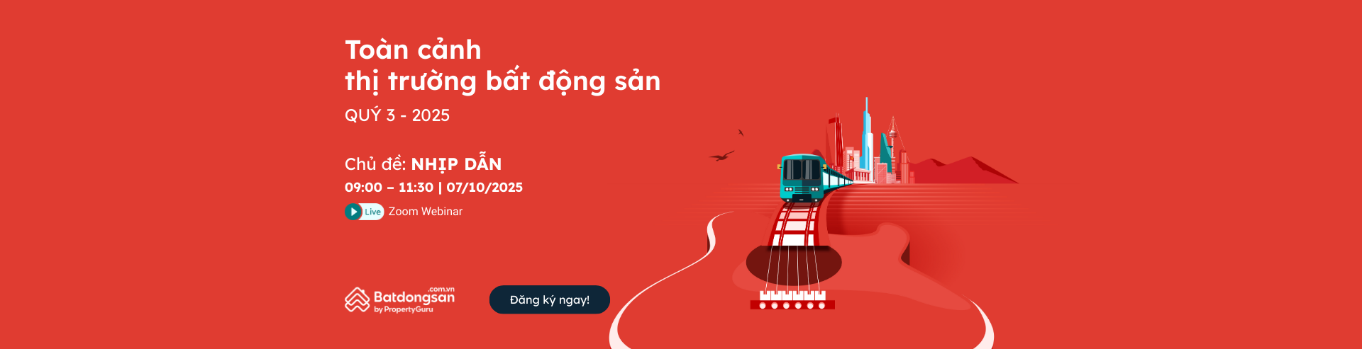 Toàn cảnh thị trường Bất động sản Qúy 3 - 2025