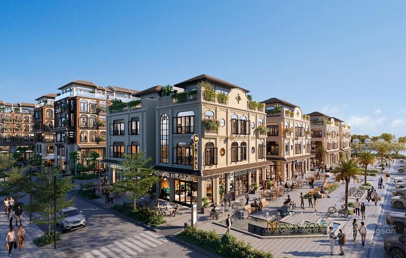 Hình ảnh mô phỏng khách sạn và căn hộ dịch vụ cao tầng