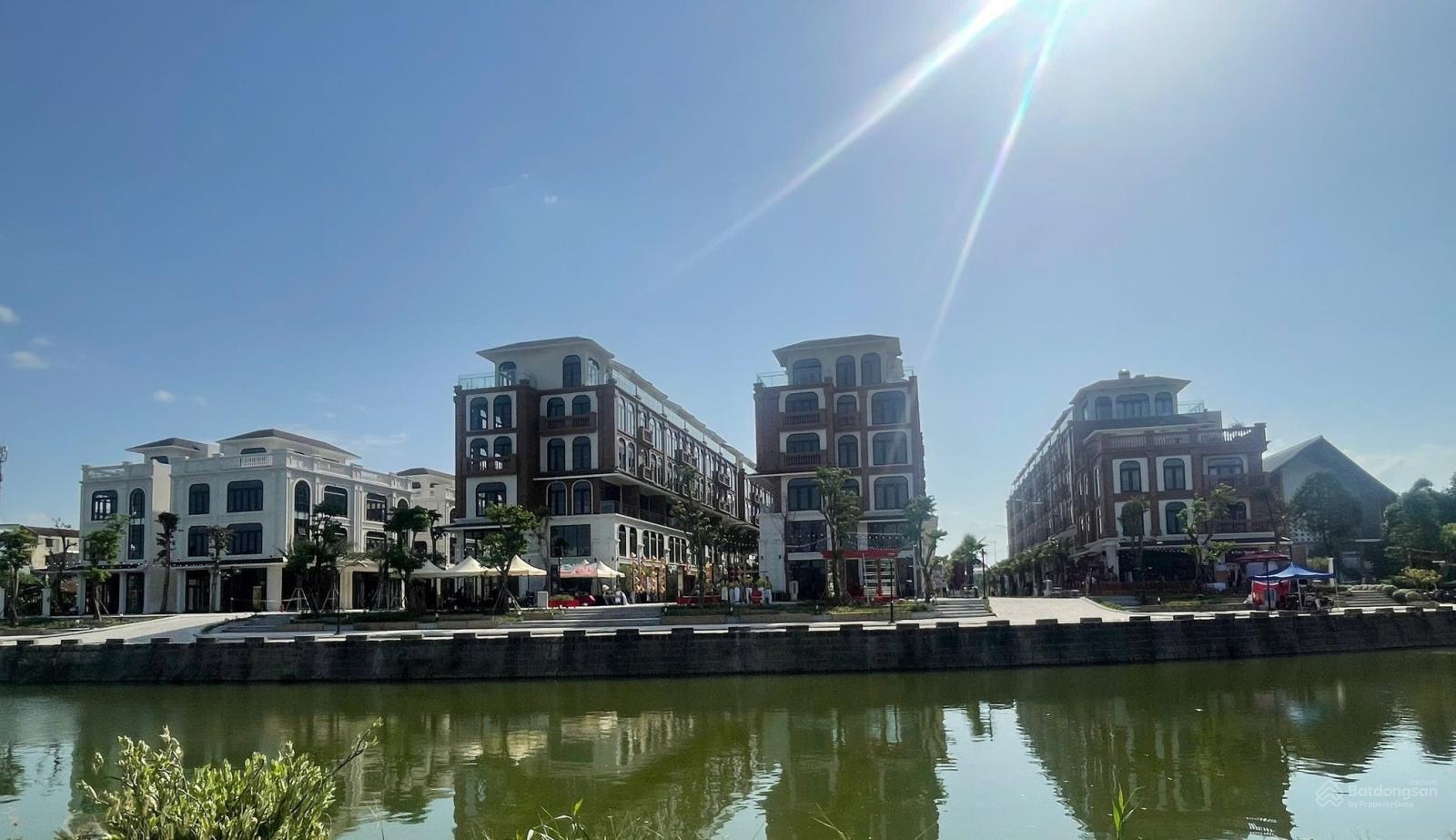 Toàn cảnh khu thấp tầng nhìn từ xa