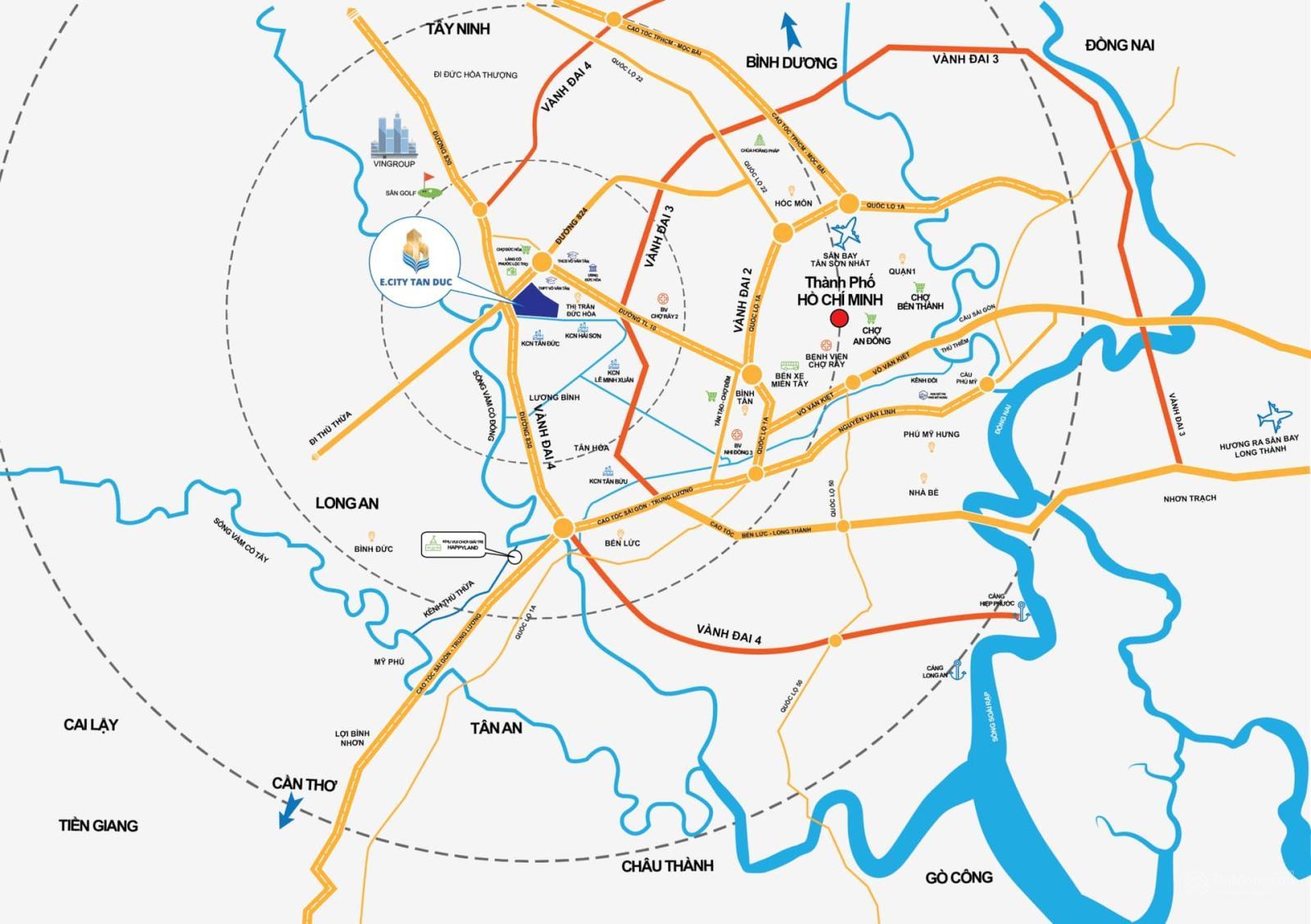 Khu Đô Thị E.City Tân Đức