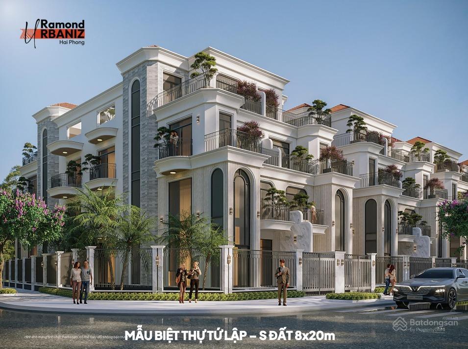 Phối cảnh biệt thự phân khu Diên Vĩ