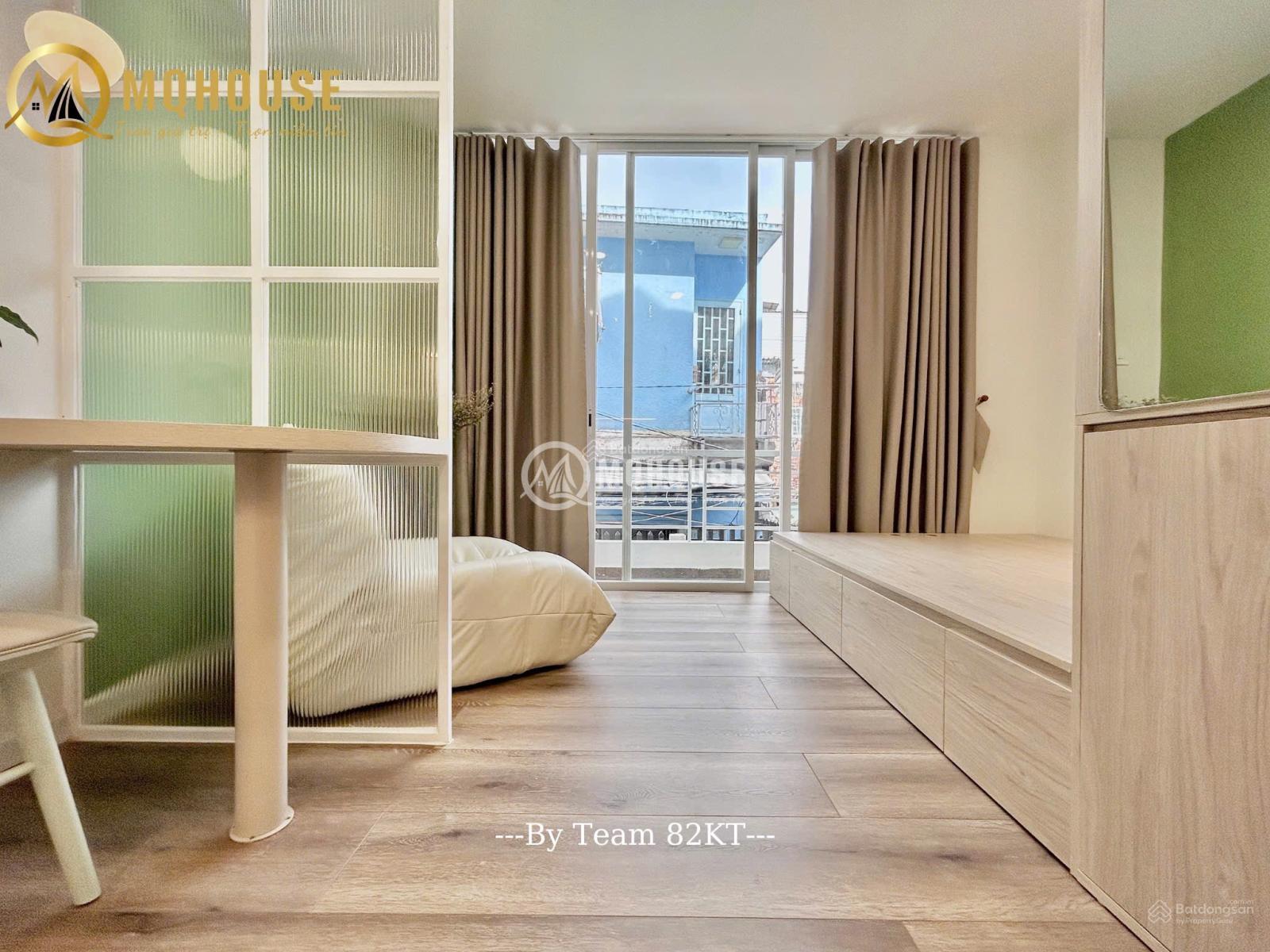 Không gian Cho thuê căn hộ 1PN 45m2 view xịn, full nội thất, gần khu Phan Xích Long