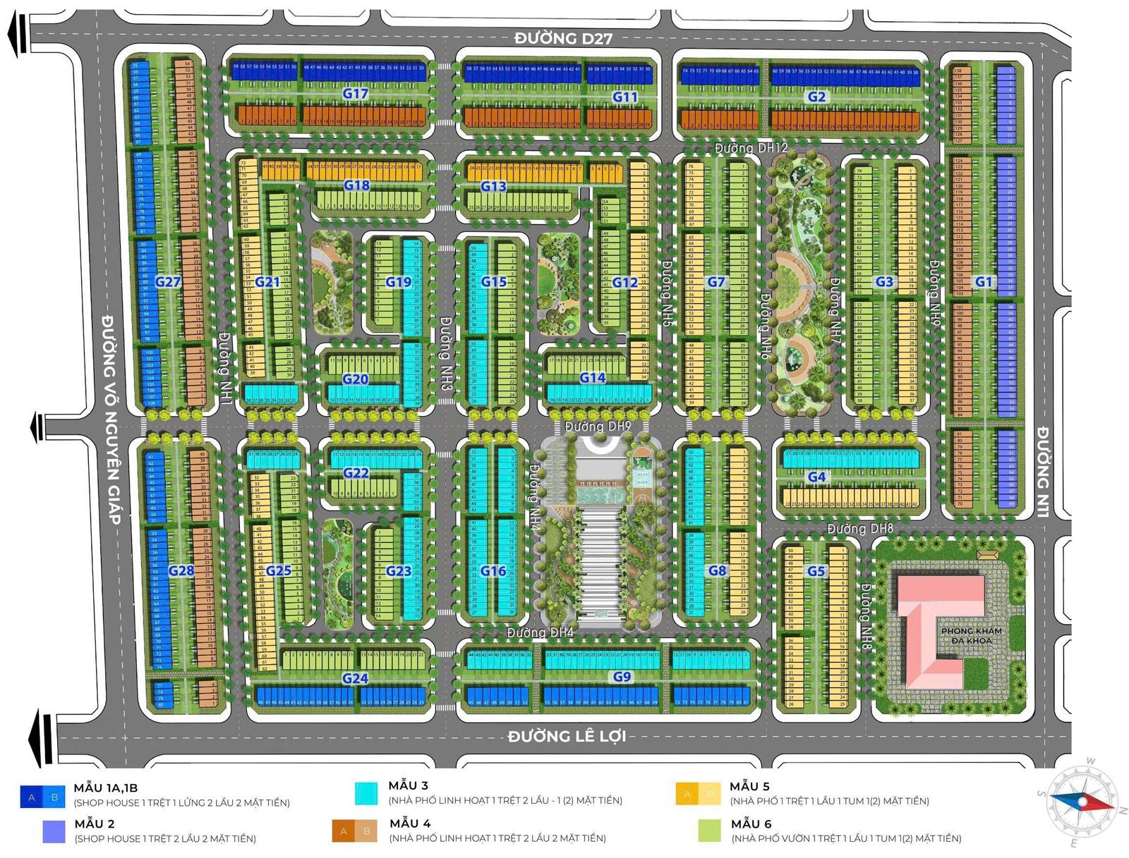 Nhà ở Green City Bình Dương