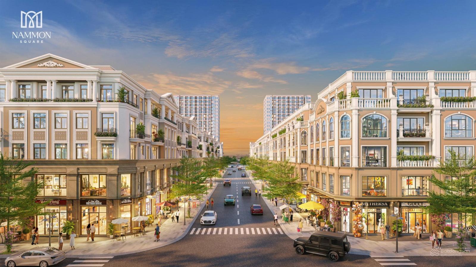 Hình ảnh tiến độ xây dựng của một căn nhà tại NamMon Square vào tháng 10/2025