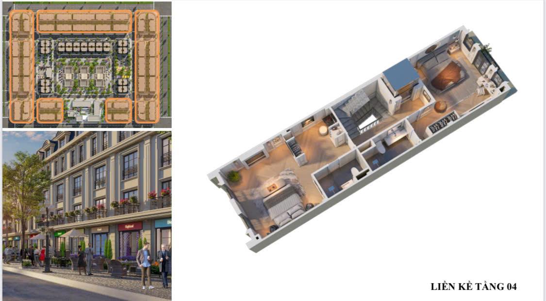 Phối cảnh biệt thự cao cấp tại Lumira Ville