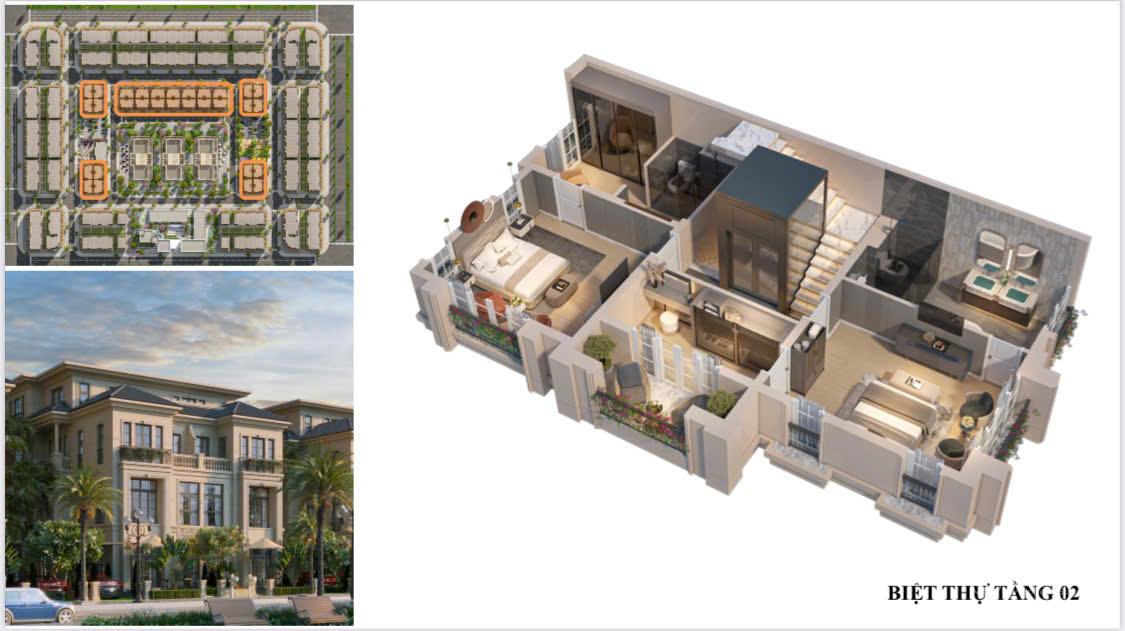 Khu vực cây xanh và công viên trong dự án