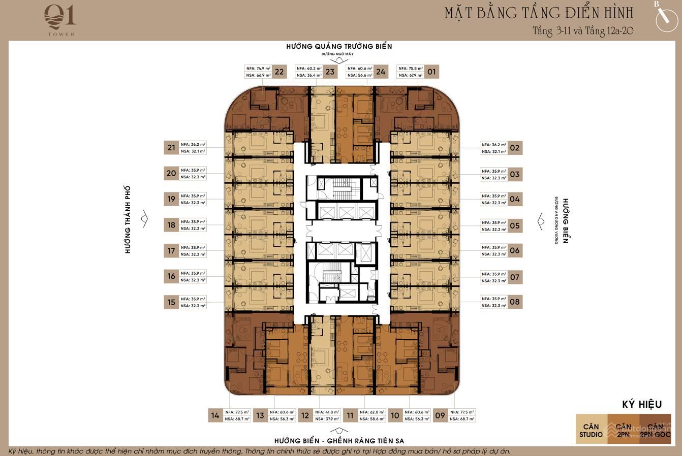 Kiến trúc hiện đại của Q1 Tower