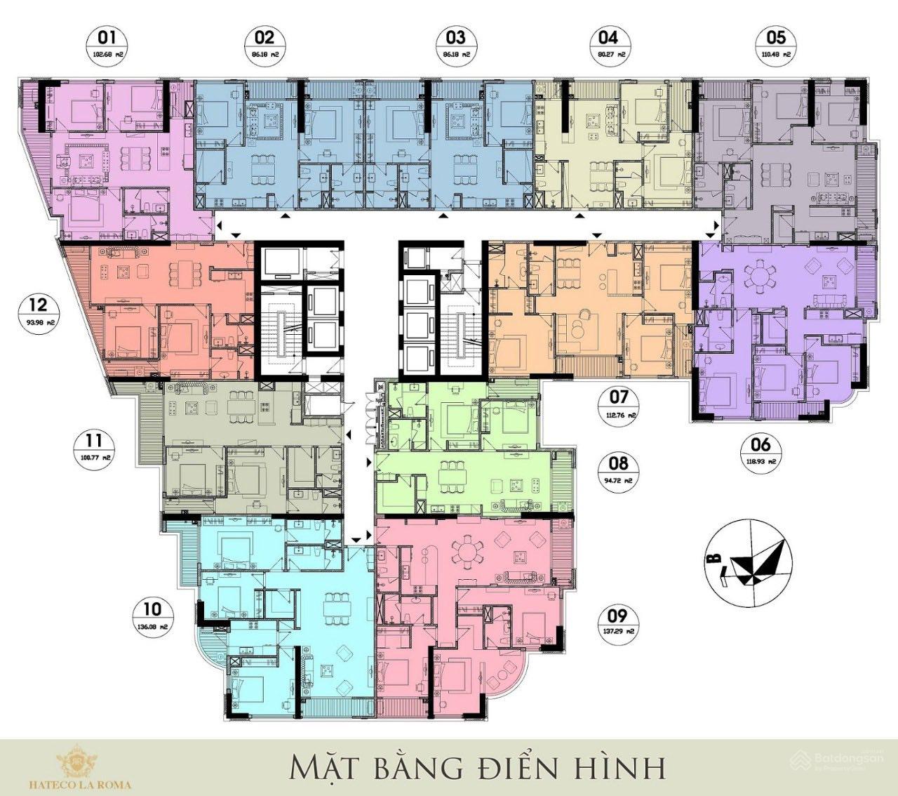 Phối cảnh nội thất Hateco Laroma