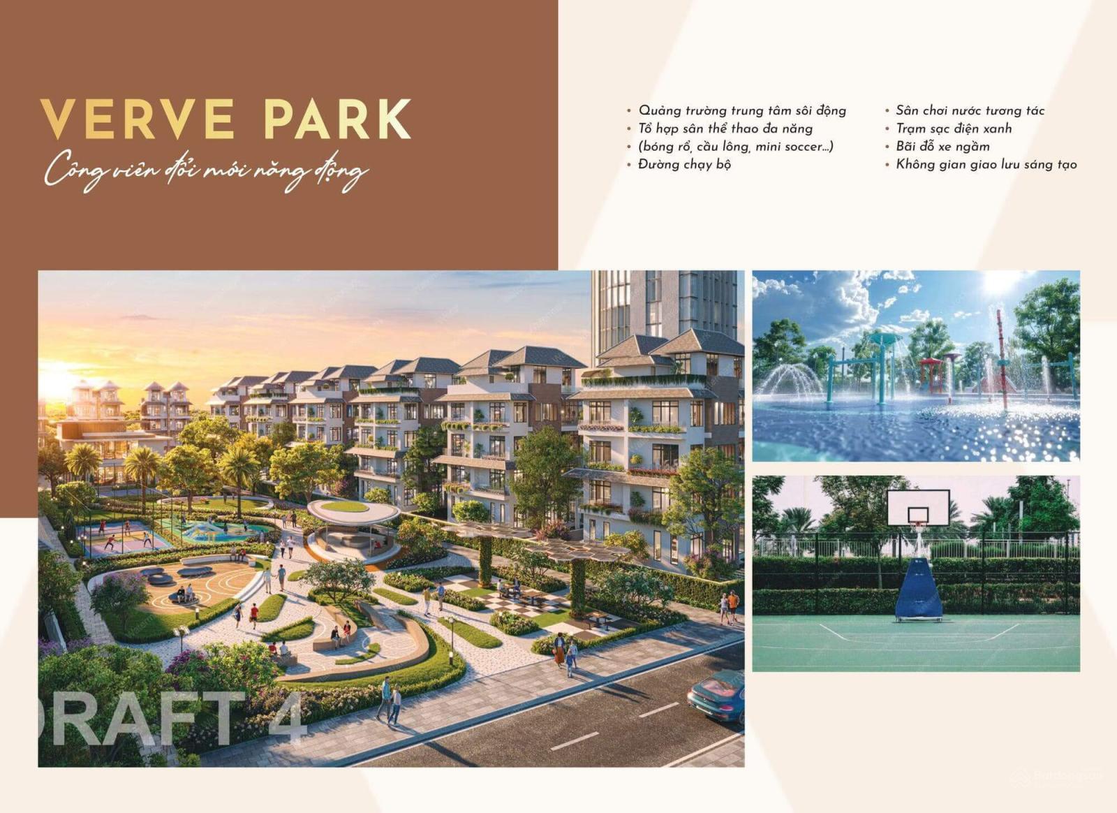 Phối cảnh tổng thể các loại hình sản phẩm