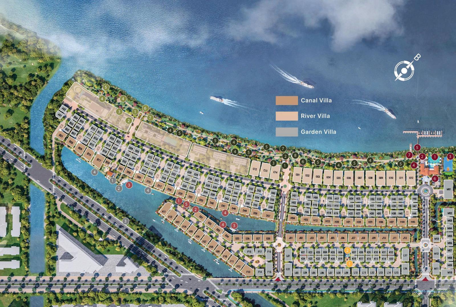 Kiến trúc Địa Trung Hải tại The Pearl