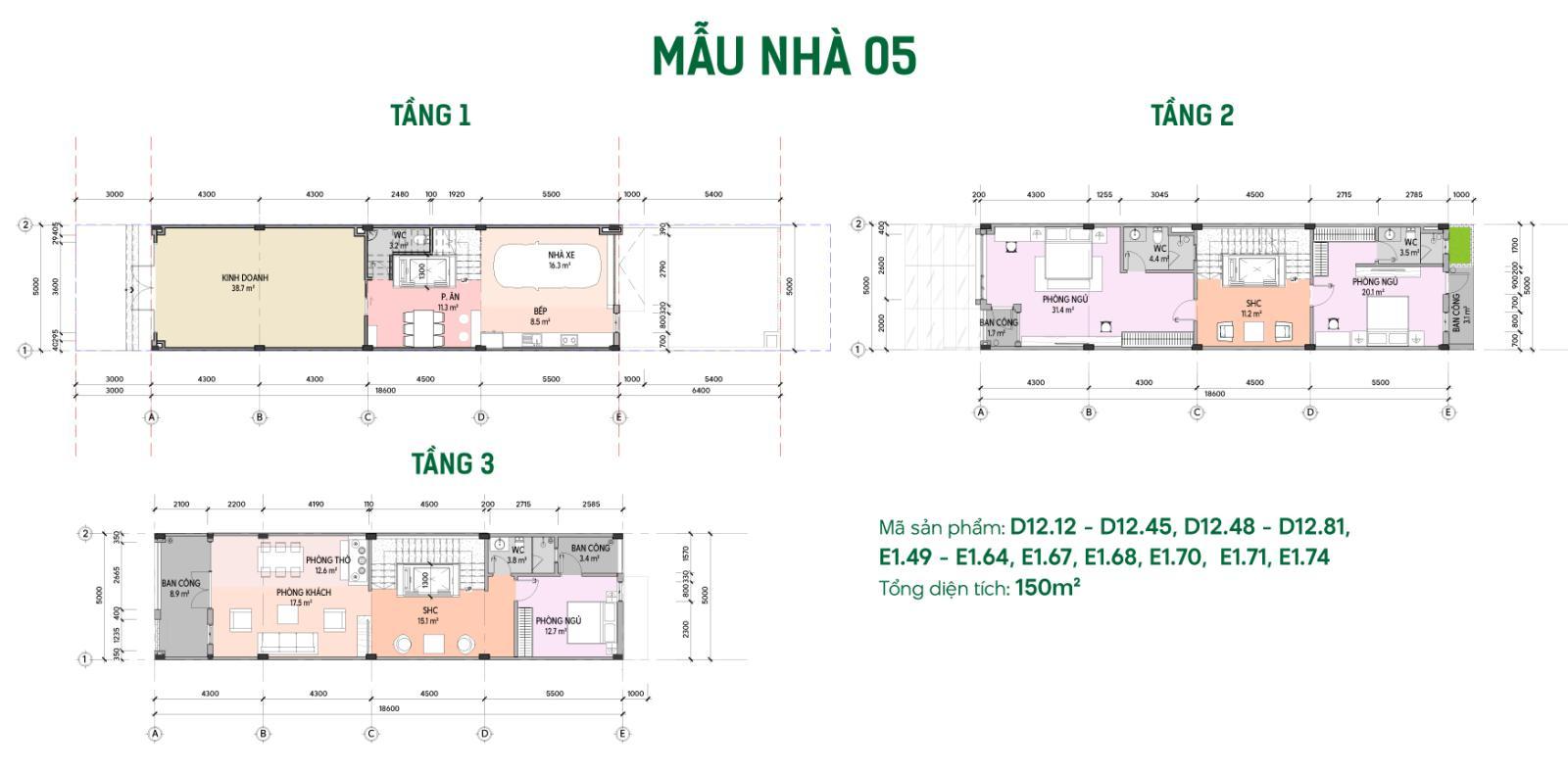 Khu vực công viên cây xanh nội khu dự án