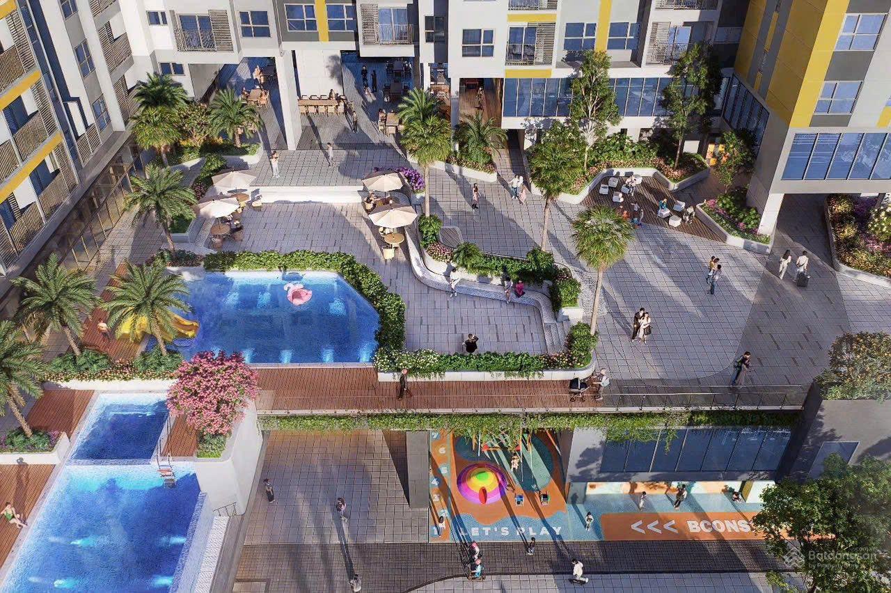 Phối cảnh khu vực thương mại