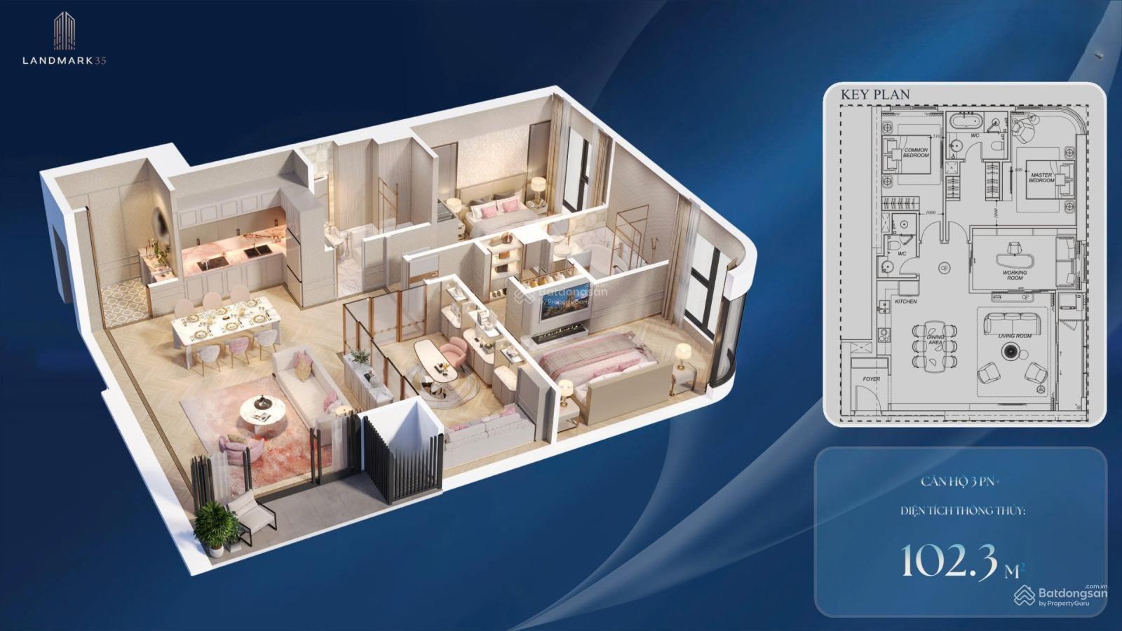 Hồ bơi vô cực trên cao tại Landmark 35