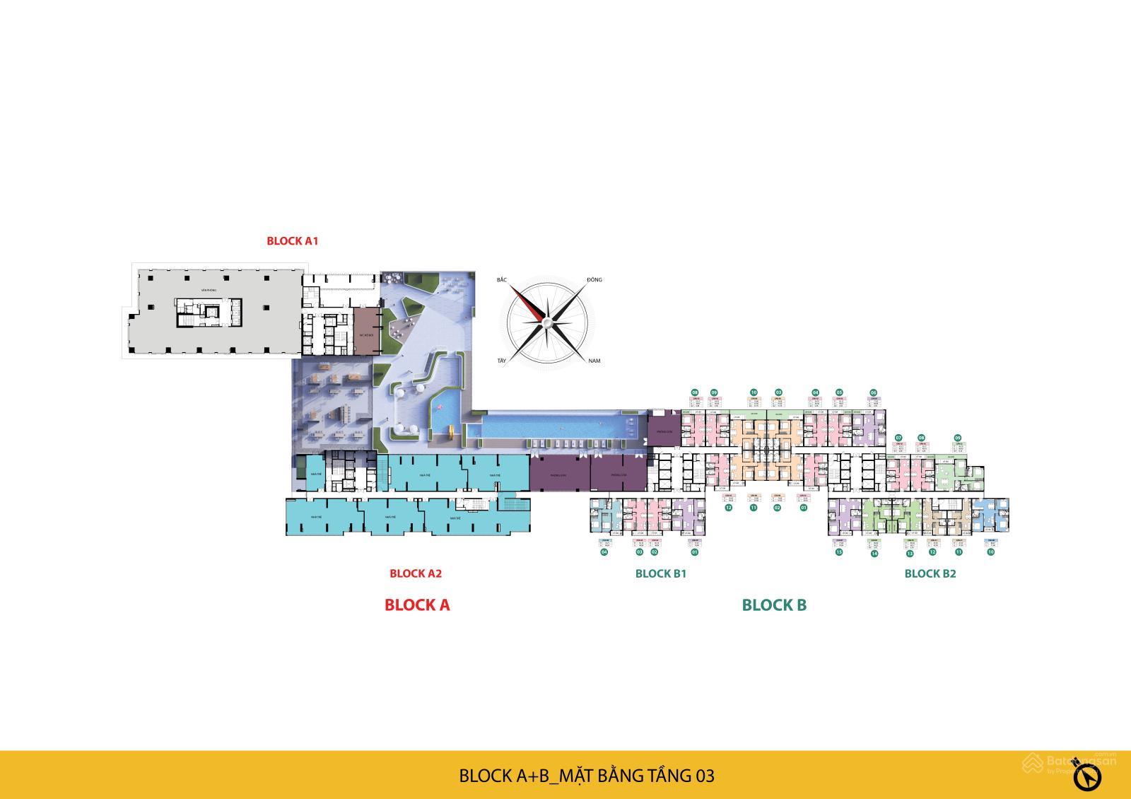 Hồ bơi nội khu hiện đại