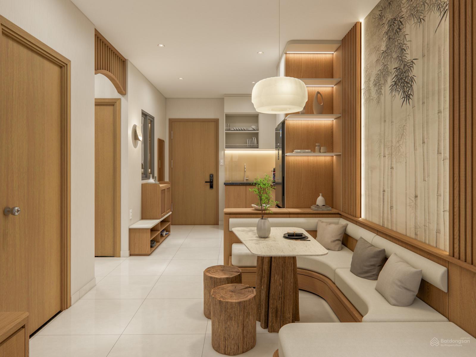 Cảnh quan nội khu vào buổi tối