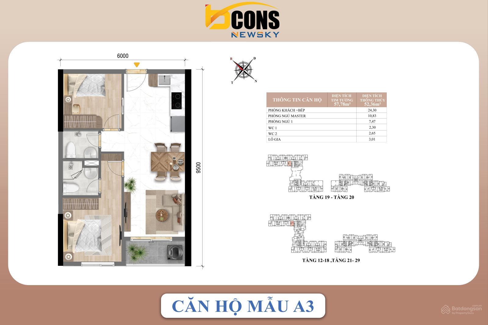 Phòng tắm hiện đại trong căn hộ