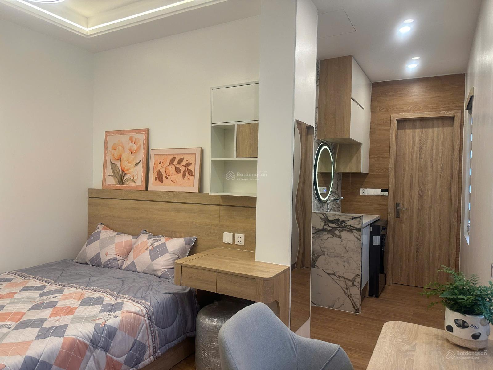 Không gian Cho thuê quỹ căn hộ mini tại lô góc 2 mặt ngõ Kim Đồng - Full đồ - PCCC chuẩn - 15 phút tới Hồ Gươm