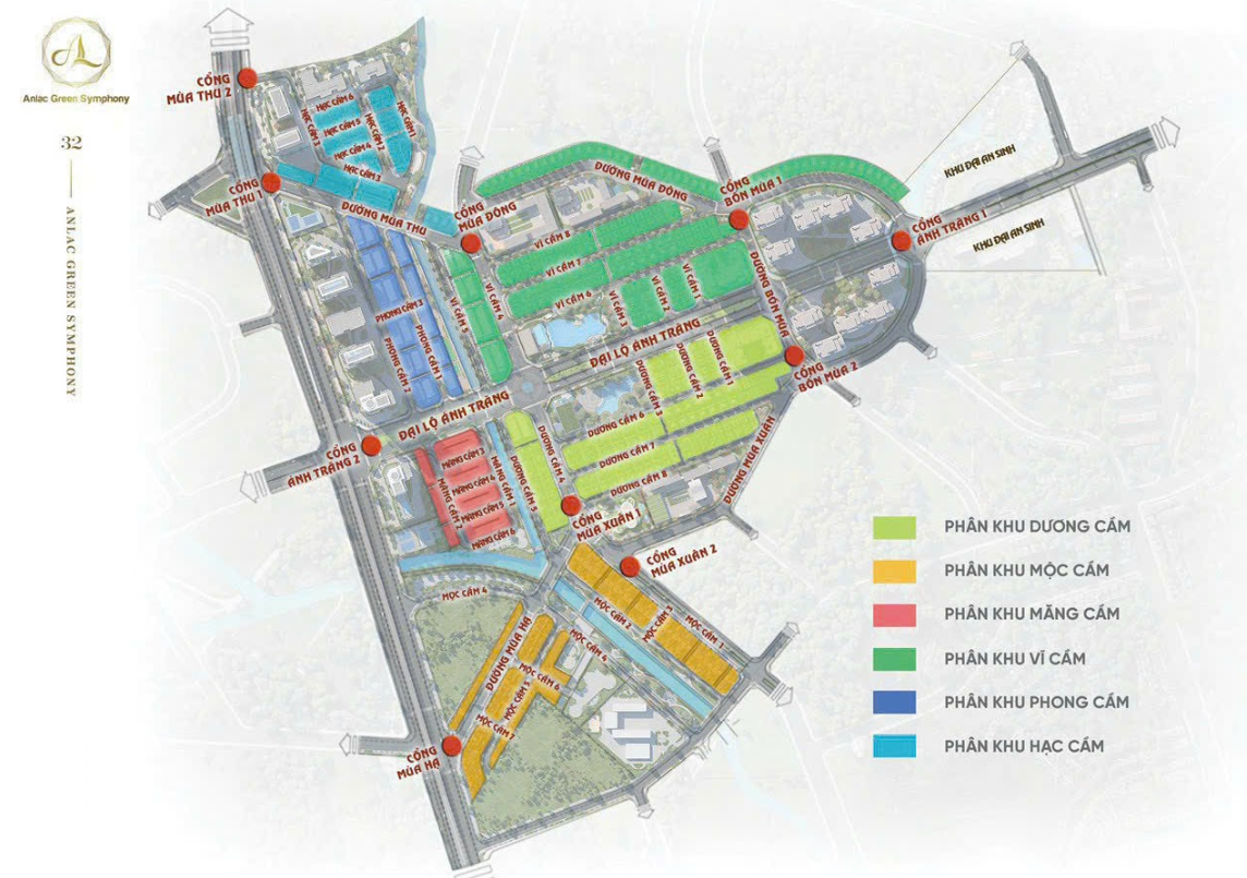 Thiết kế nhà liền kề An Lạc Green Symphony