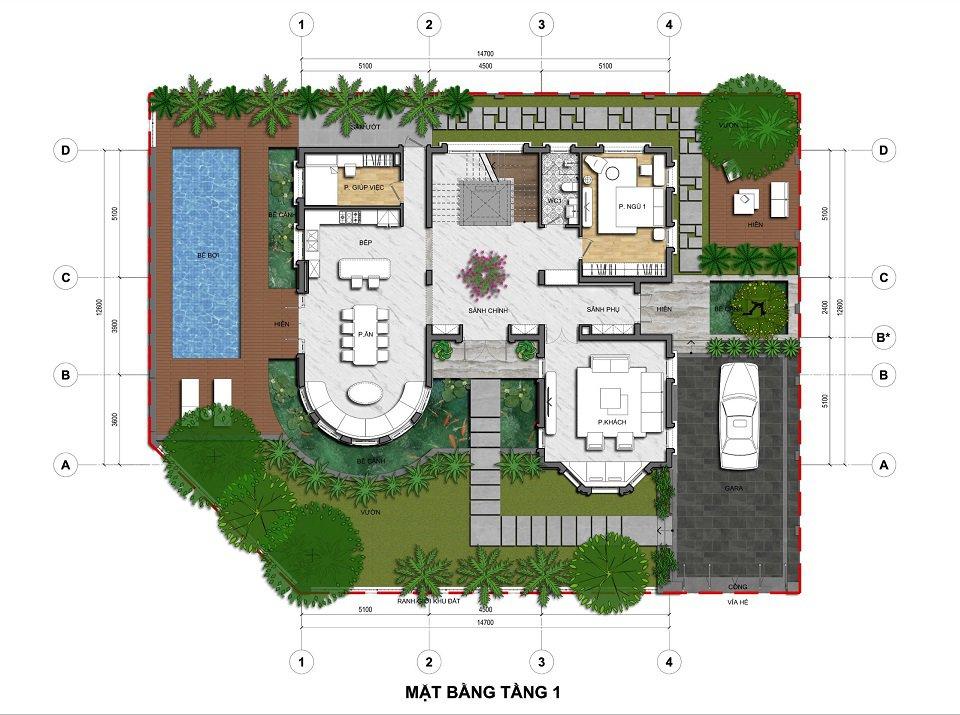 Hệ thống tiện ích nội khu tại An Lạc Green Symphony