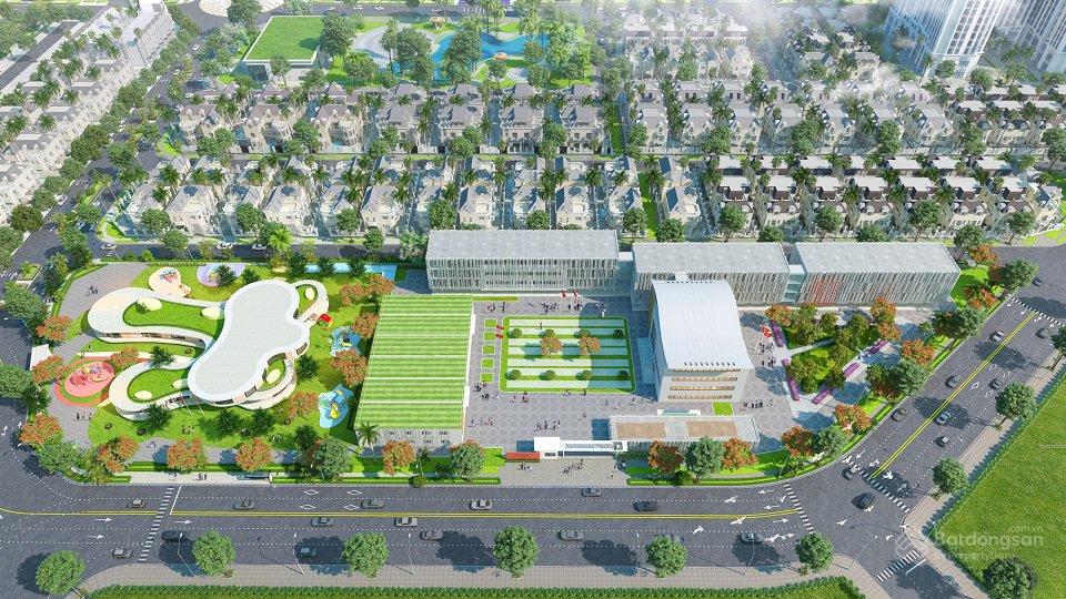 Cổng vào khu đô thị