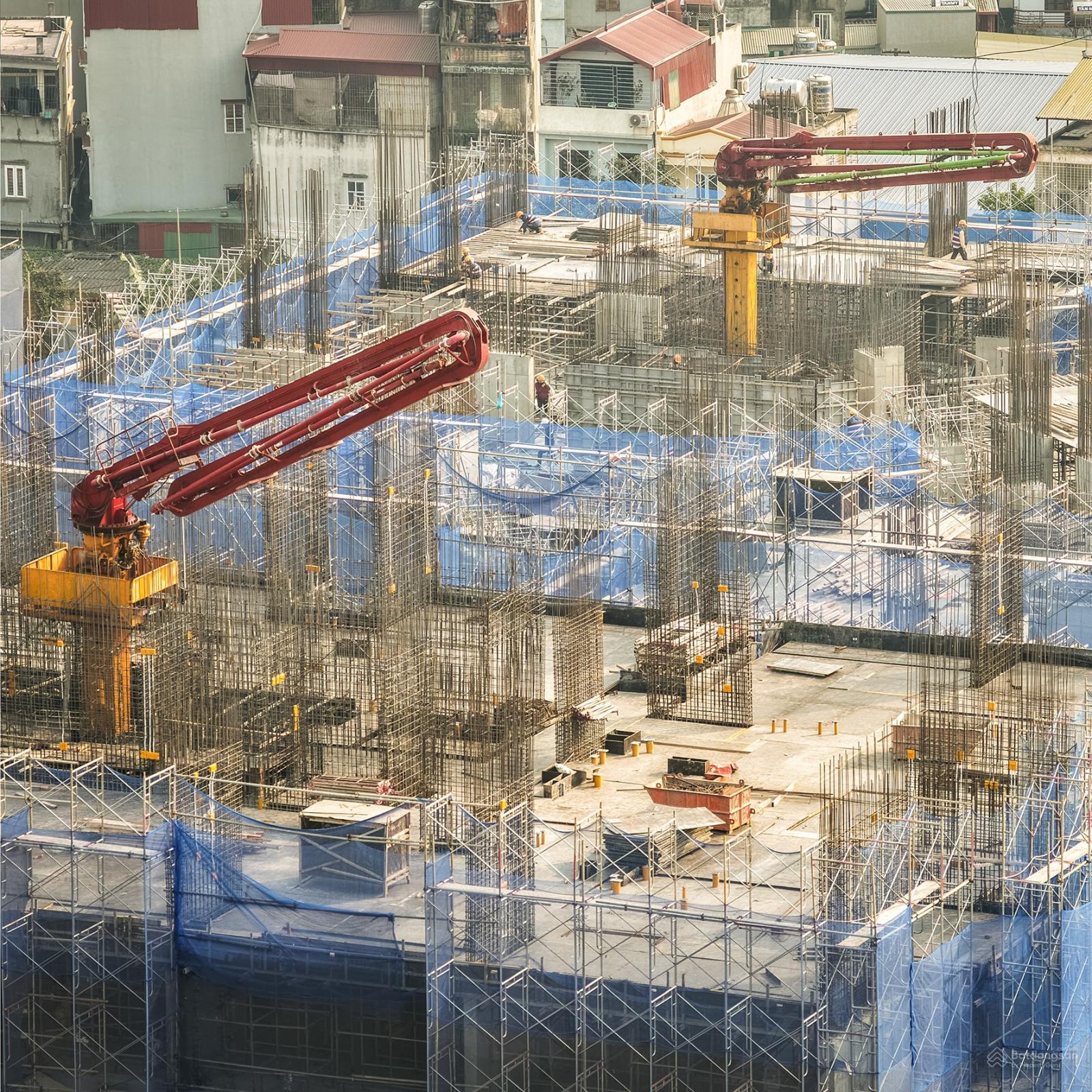 Tiến độ thi công tòa B2 Greenera Southmark