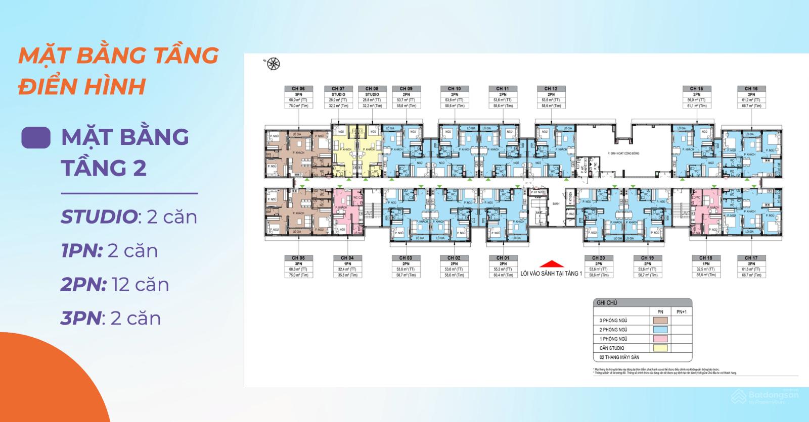 Thiết kế chi tiết căn hộ mẫu Happy Home Tràng Cát