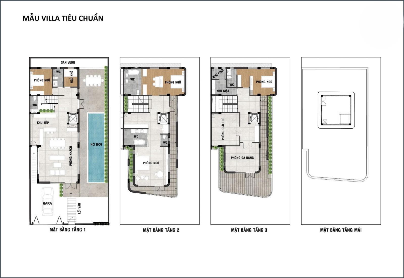 Hình ảnh không gian sống xanh tại dự án