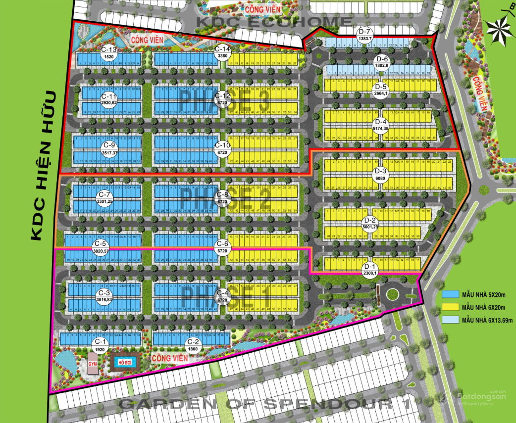 Căn biệt thự đơn lập tại Thung Lũng Ước Mơ