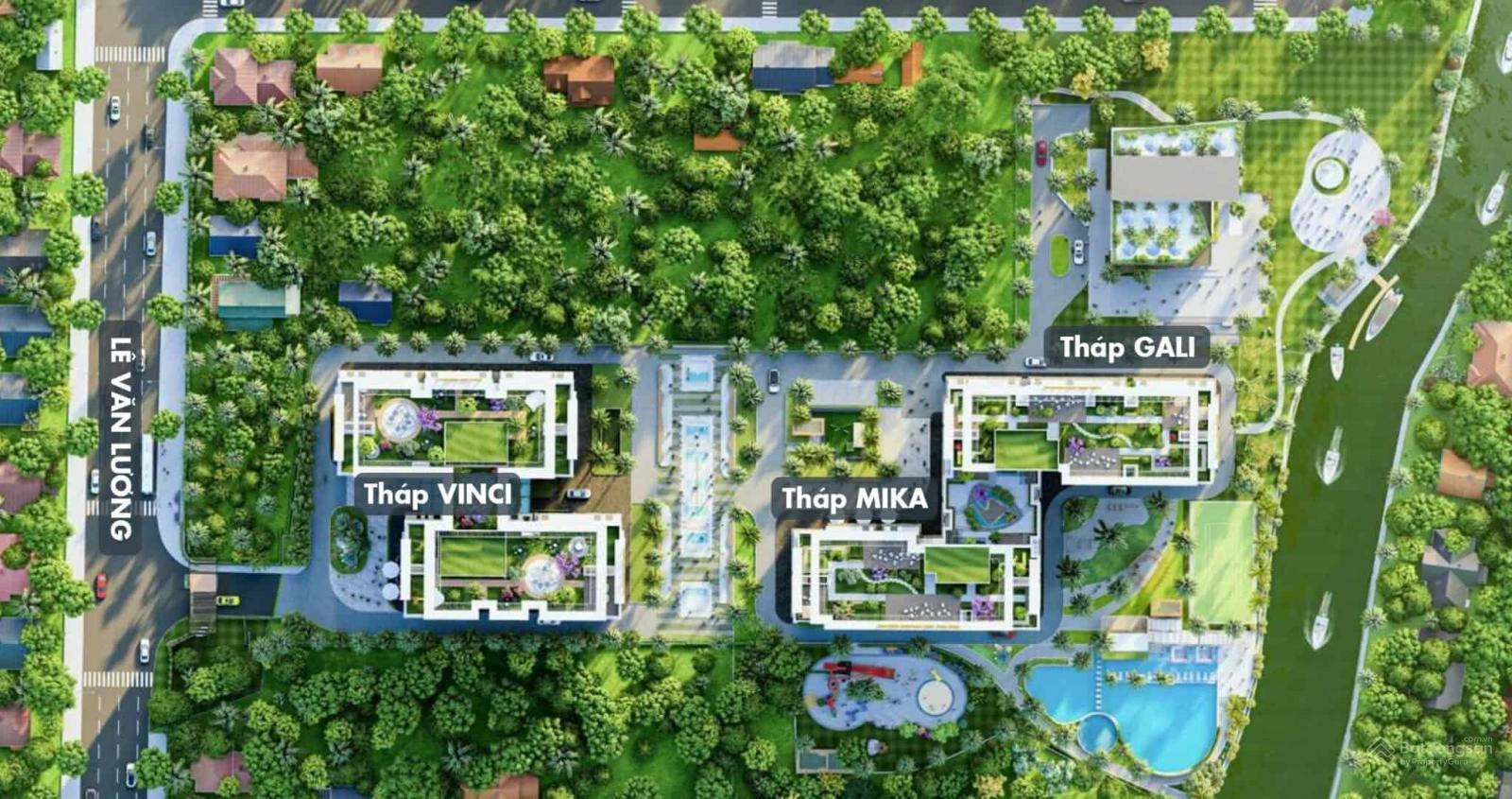 Mặt bằng tổng thể dự án Khải Hoàn Prime