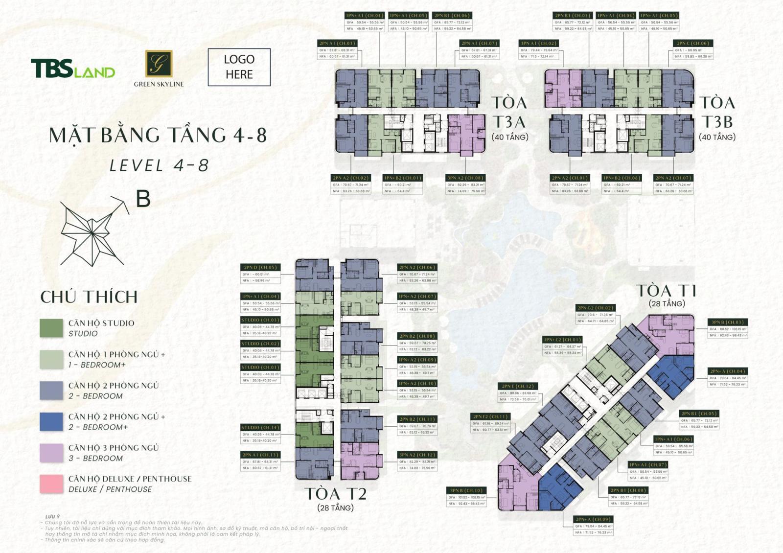 Thiết kế căn hộ 1 phòng ngủ+