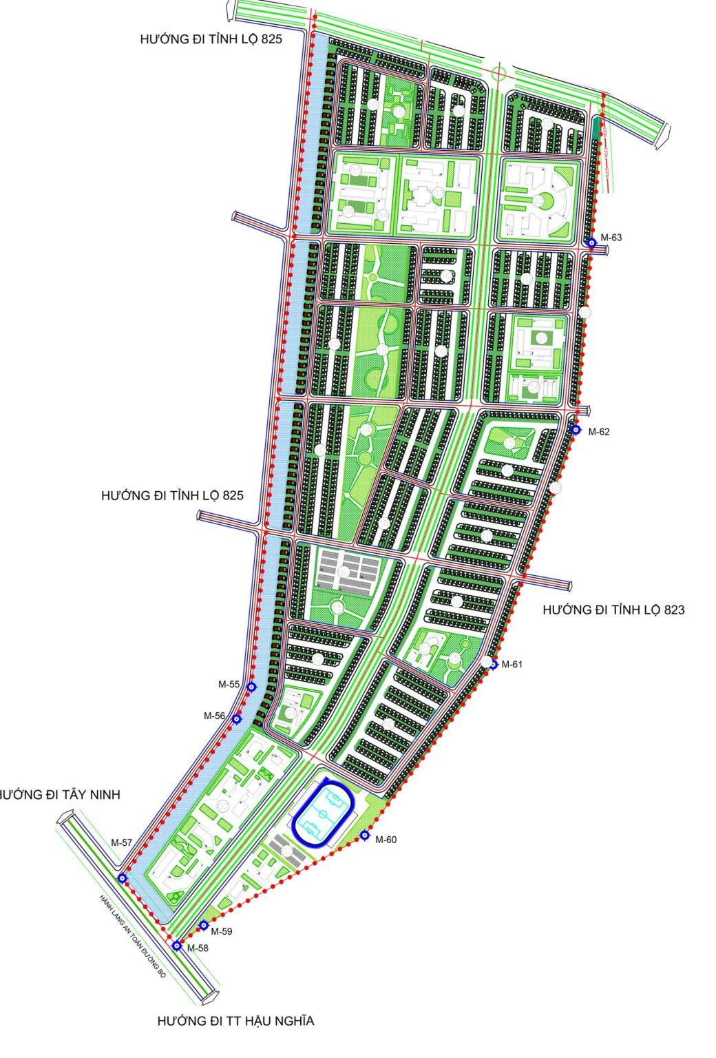 Ảnh phối cảnh khu biệt thự tại Vinhomes Tân Mỹ