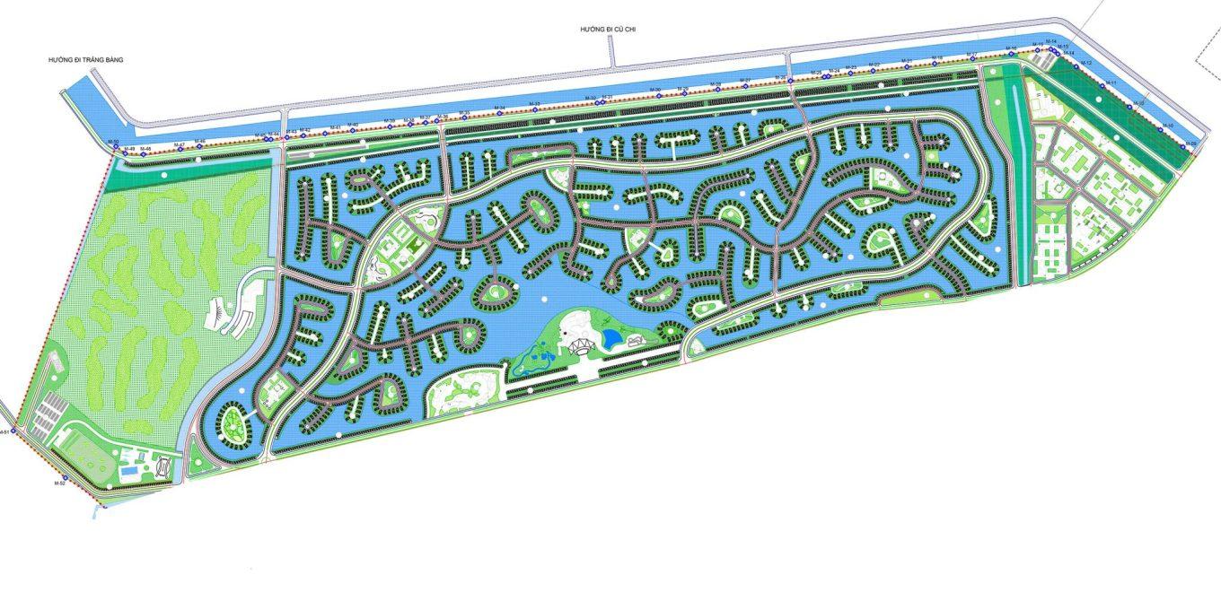 Ảnh mô hình nhà ở liền kề tại dự án