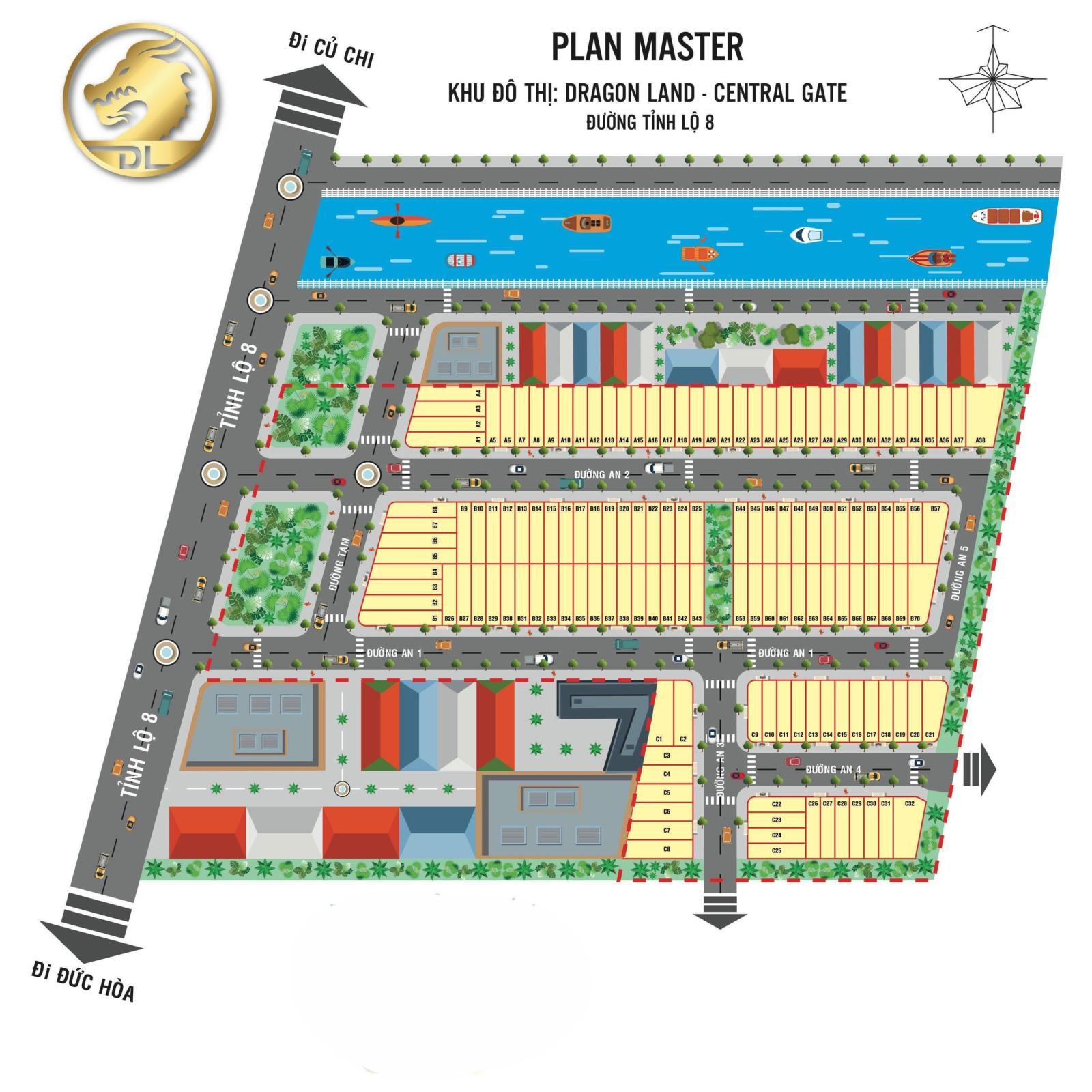 Mặt bằng thiết kế Khu dân cư Central Gate