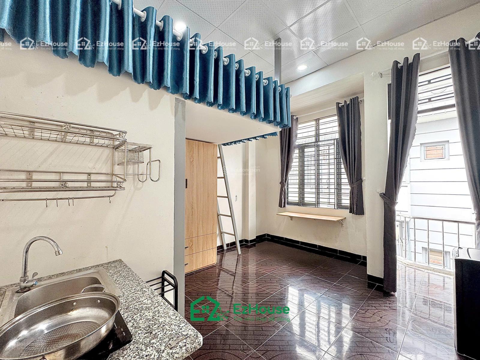 Không gian Cho thuê căn duplex mới xây full nội thất ngay trường Đại Học Công Thương