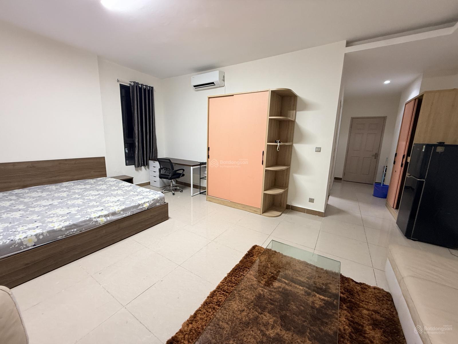 Không gian Phòng studio 50m2 full nội thất mới 2 mặt view sông chung cư Era Town Đức Khải