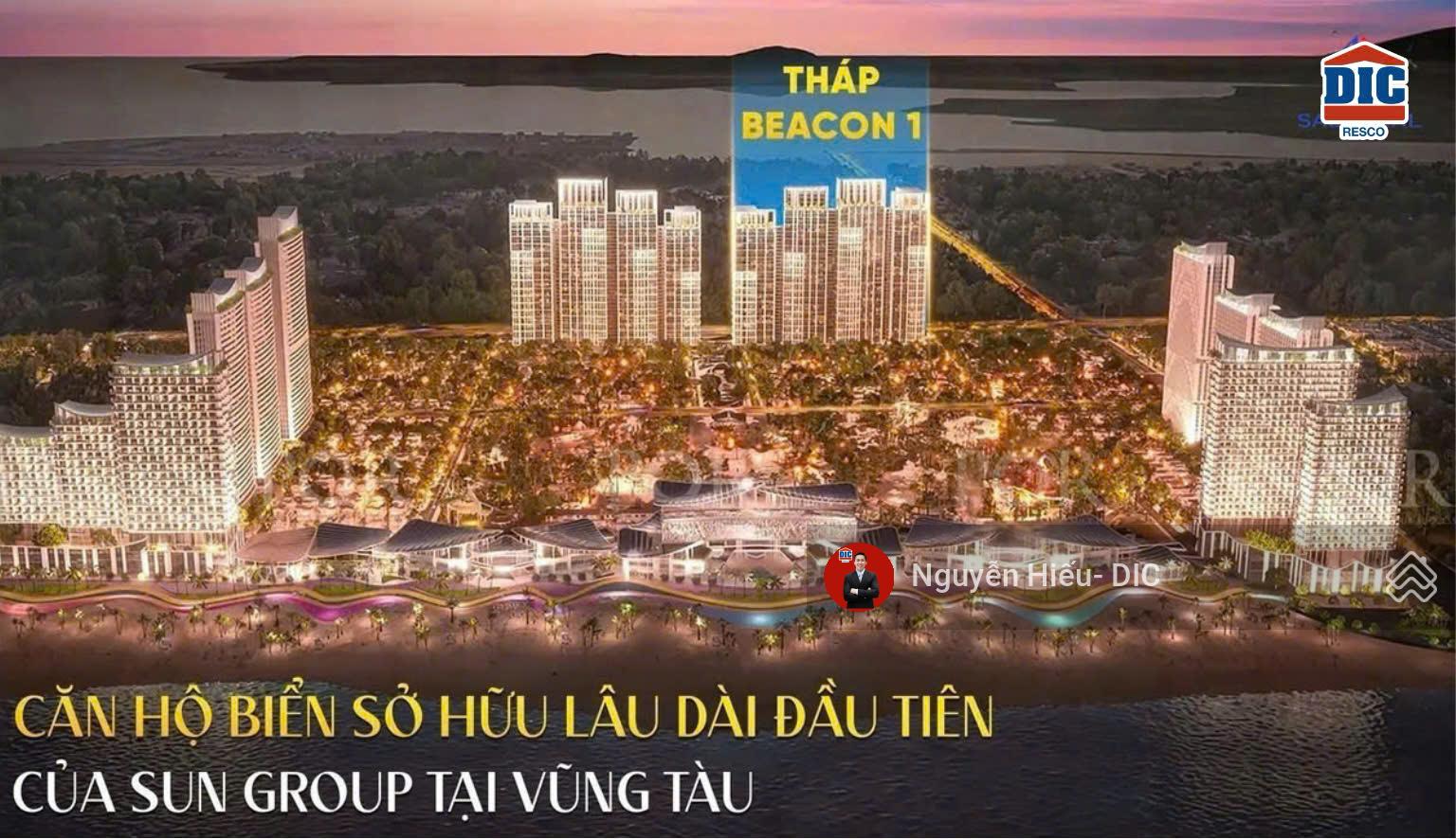 Mr. Hiếu DIC - Bán căn hộ biển sở hữu lâu dài Beacon Tower dự án Blanca City by Sun Group Vũng Tàu