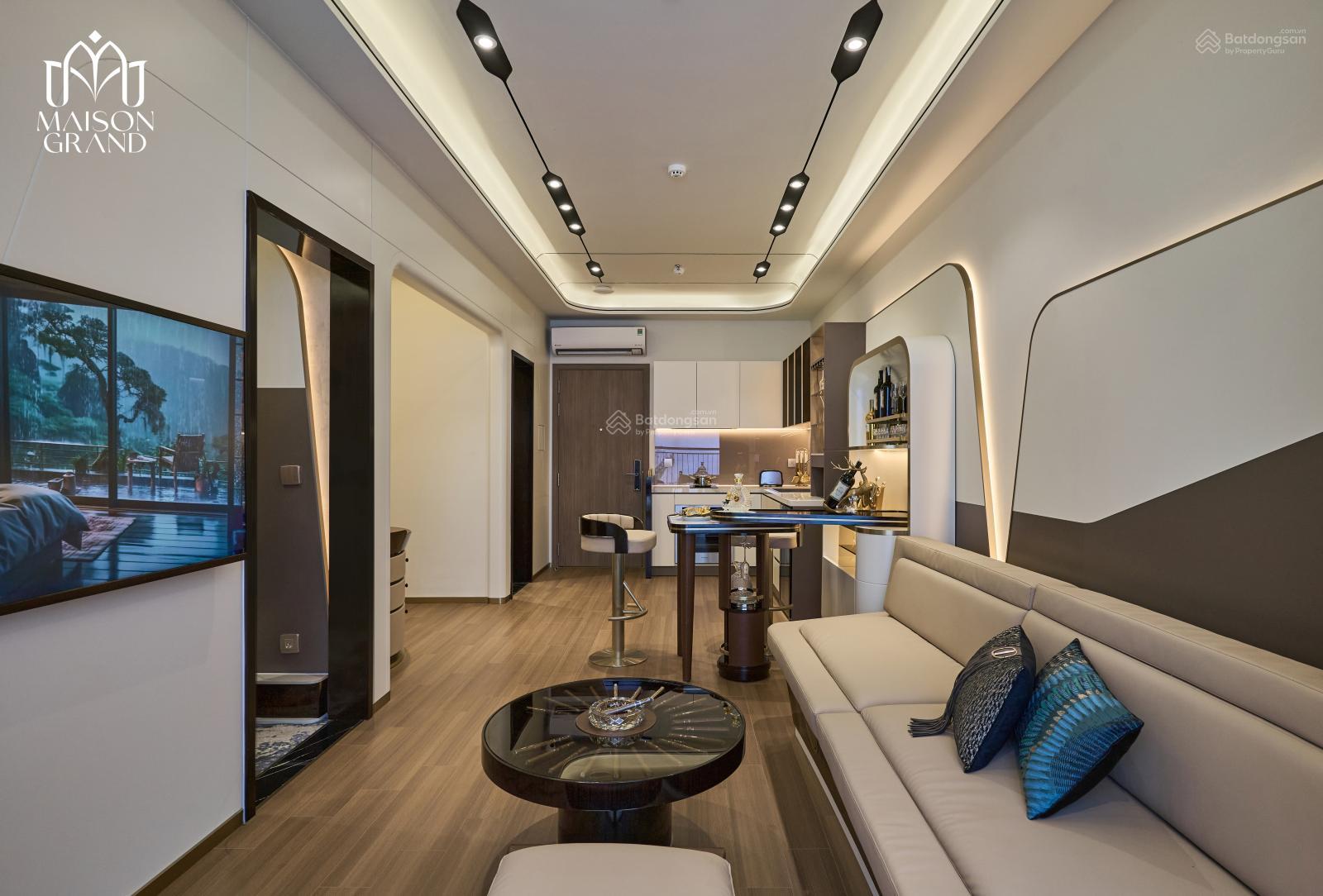 1.8 tỷ sở hữu căn 1PN/49m² Maison Grand. Bàn giao Full nội thất gỗ. Ck 4%. Thanh toán 50% nhận nhà - 5
