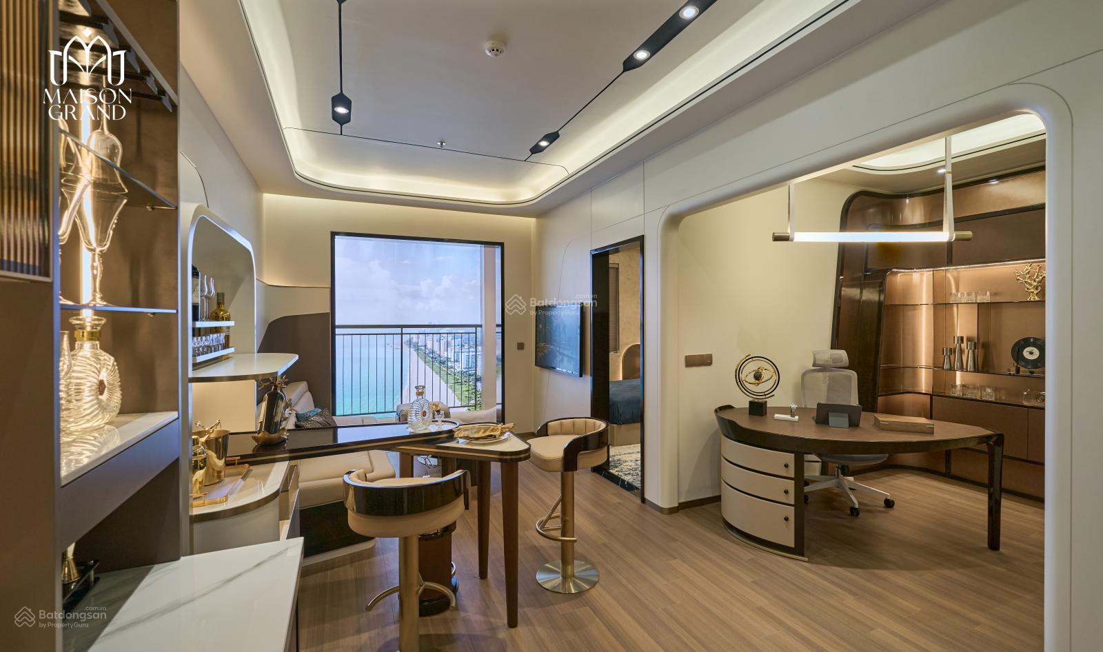 1.8 tỷ sở hữu căn 1PN/49m² Maison Grand. Bàn giao Full nội thất gỗ. Ck 4%. Thanh toán 50% nhận nhà - 4